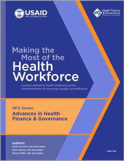 Making the Most of the Health Workforce