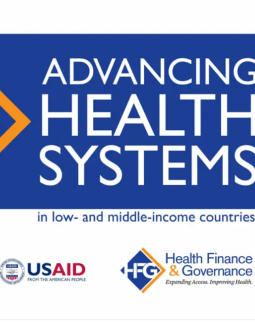 Title of podcast with USAID and HFG logos