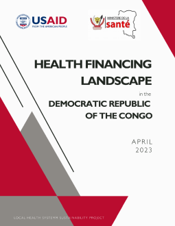 Health Financing Landscape in the Democratic Republic of the Congo