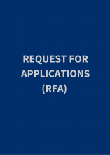 Request for Applications (RFA)