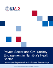 Private Sector and Civil Society Engagement in Namibia’s Health Sector
