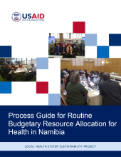 Process Guide for Routine Budgetary Resource Allocation for Health in Namibia