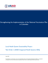 Strengthening the Implementation of the National Vaccination Plan in Colombia