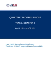LHSS Quarterly Progress Report Year 2, Quarter 3 Cover Image