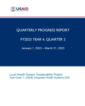 LHSS Quarterly Progress Report Year 4, Quarter 2 Cover Image