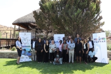 Image of training attendees in Namibia