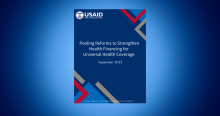 Pooling Reforms to Strengthen Health Financing for Universal Health Coverage teaser