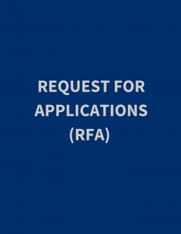 Request for Applications (RFA)